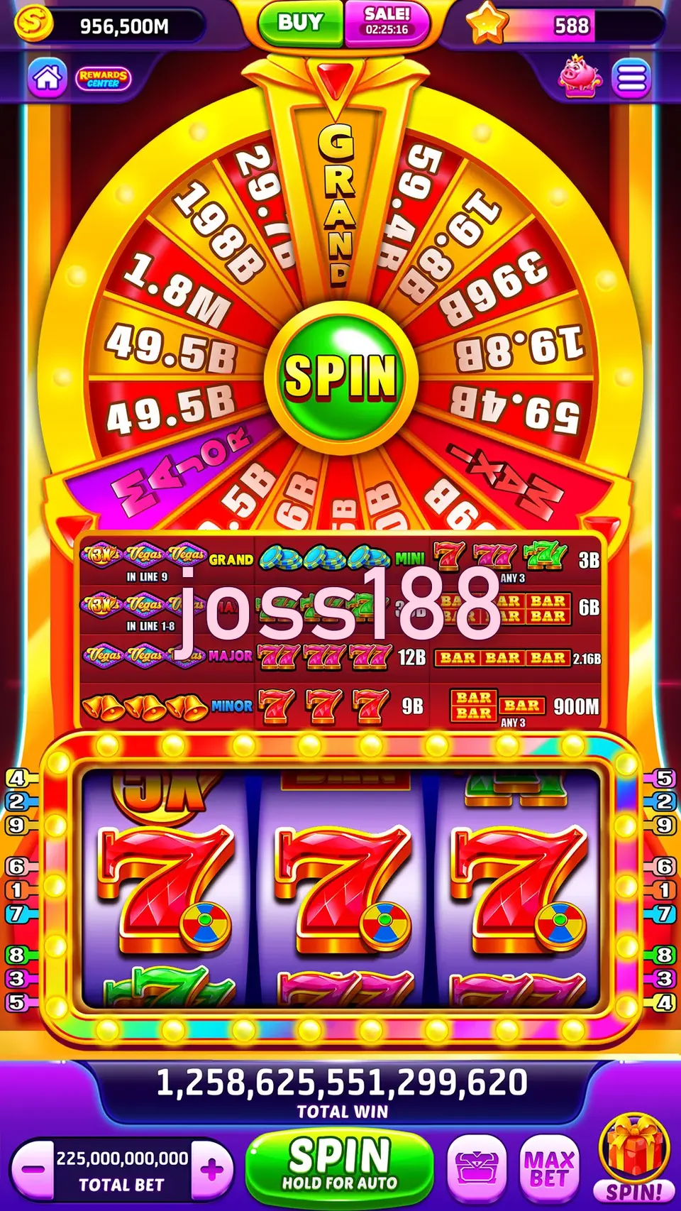 joss188 Tangkapan Layar Resmi APK